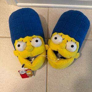 MARGE SIMPSON SLIPPERS NEW WITH TAGS, SIZE LARGE (9/10)